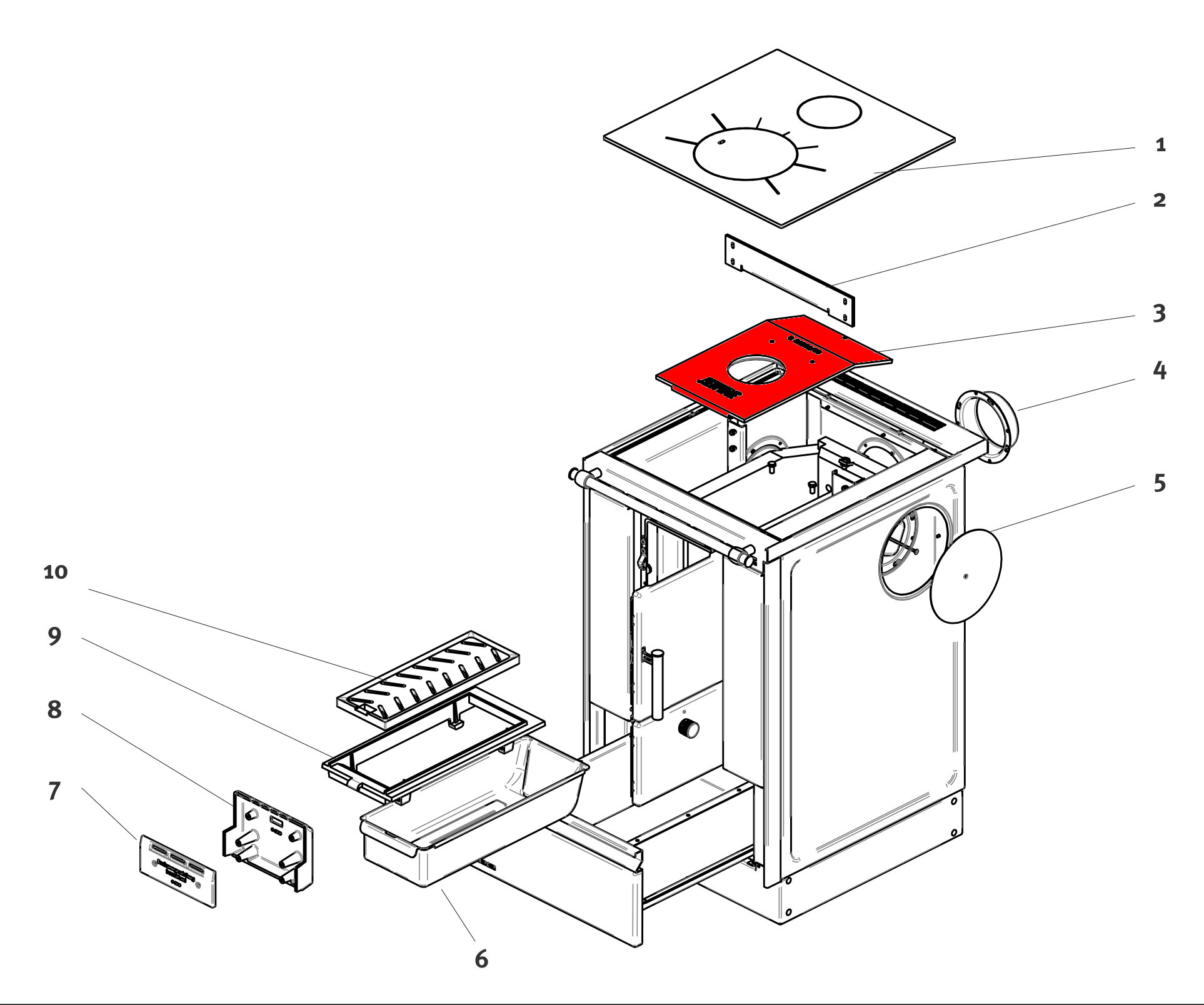 Lohberger Rega 50 vlambundelplaat Jetfire