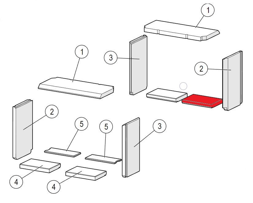 Lotus H570 T bundsten højre bagved Lotus H570 T bundsten højre bagved