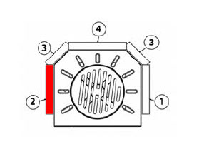 Haas+Sohn Leon 234.17 Seitenstein links vorne Haas+Sohn Leon 234.17 Seitenstein links vorne
