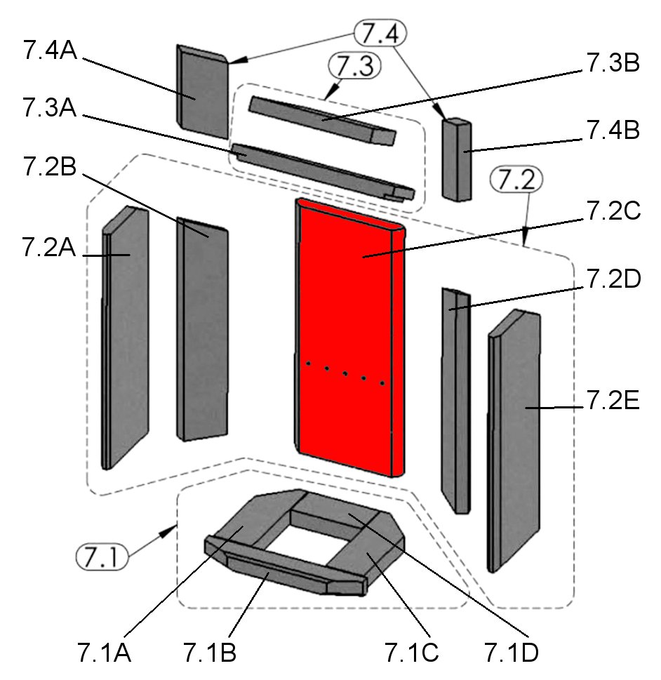 Oranier Pori 5 bagsten D Oranier Pori 5 bagsten D