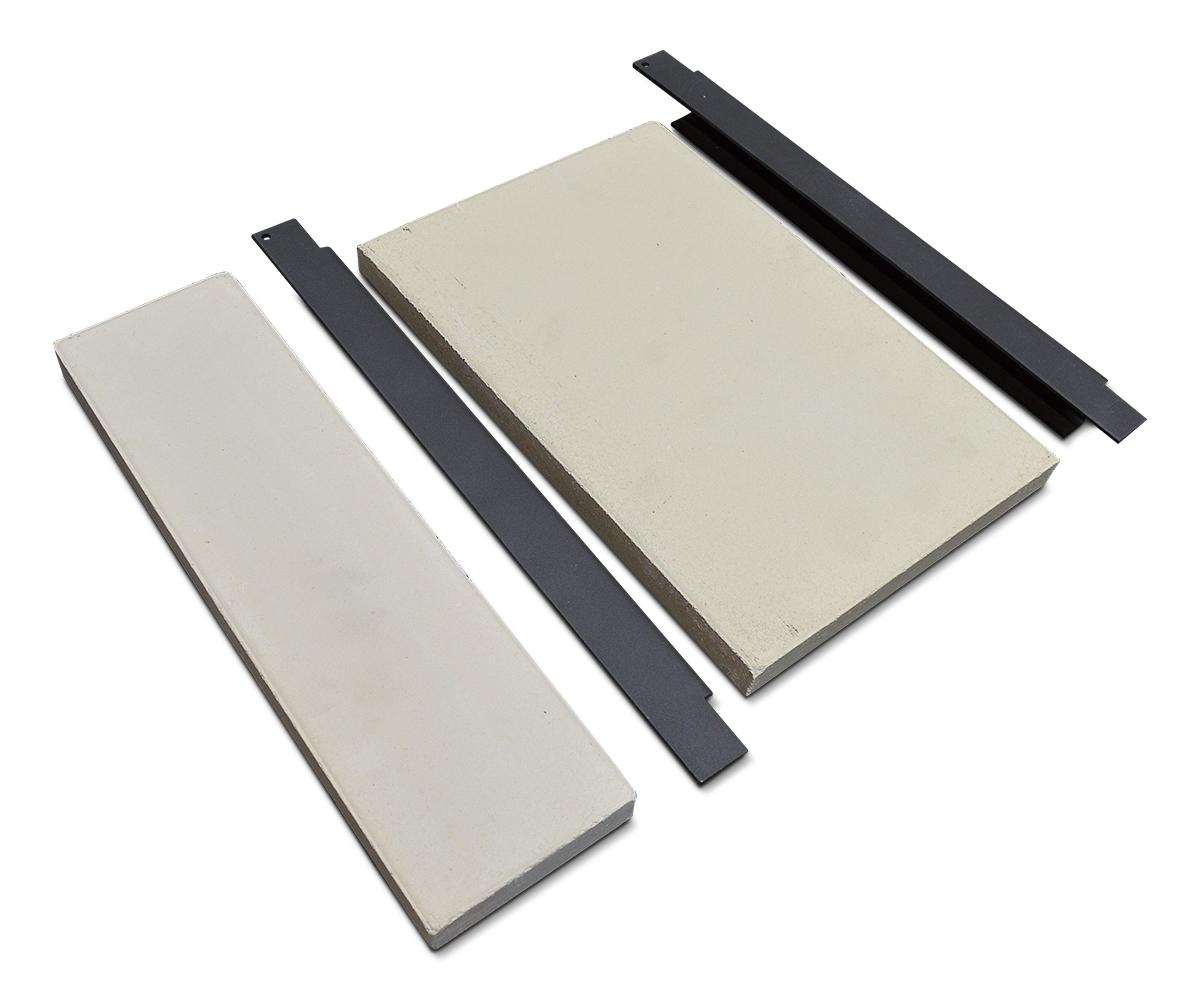 Conforto Modena røgvenderplade sæt A Conforto Modena røgvenderplade sæt A