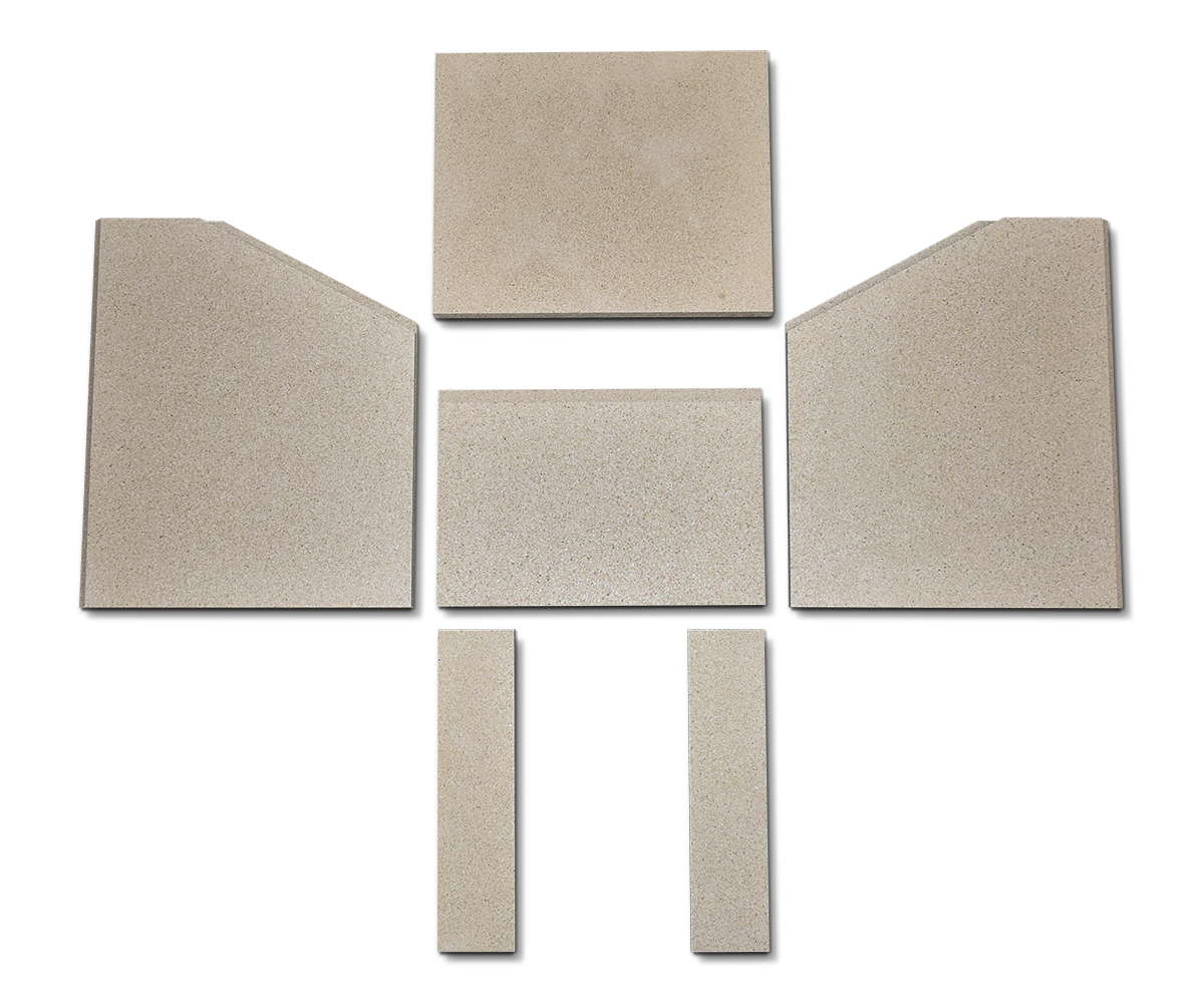 Varde Ovne Lolland rivestimento focolare Varde Ovne Lolland rivestimento focolare