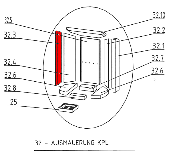 Oranier Polar 4 Seitenstein links vorne B Oranier Polar 4 Seitenstein links vorne B