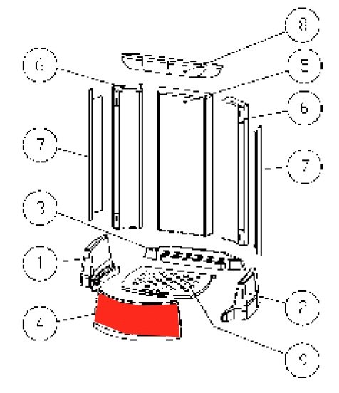 Austroflamm Pi-Ko barrière à bois