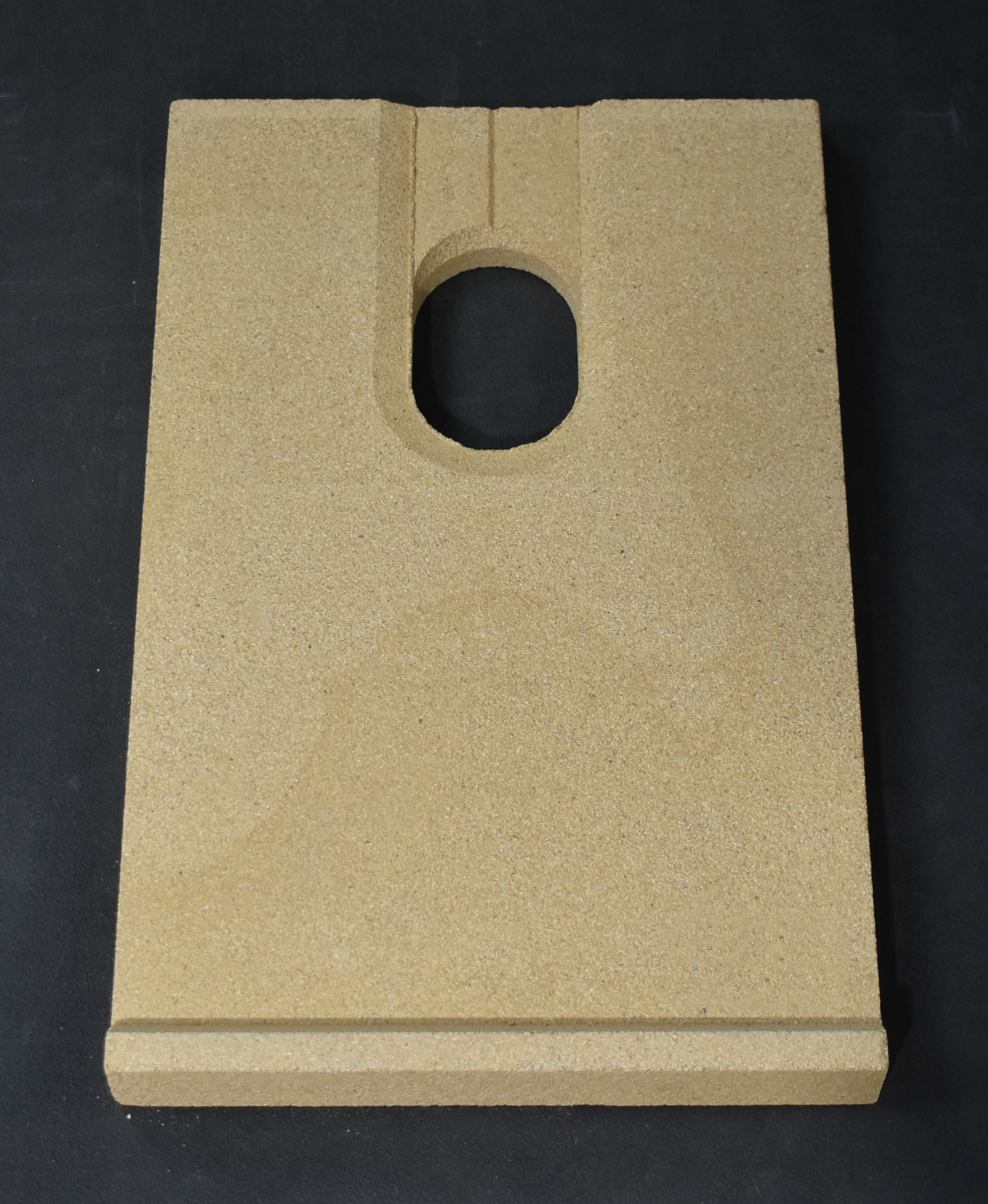 Justus Canis XL Rückwandstein Brennraumstein Justus Canis XL Rückwandstein Brennraumstein