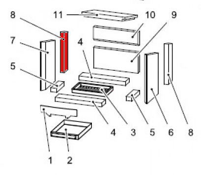 Haas-Sohn Herborn 295.15 sidesten venstre bagved Haas-Sohn Herborn 295.15 sidesten venstre bagved