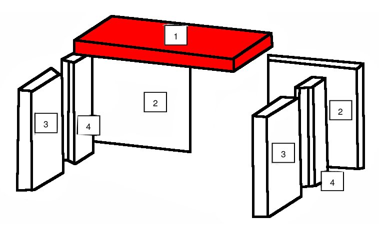 Wamsler Mono røgvenderplade