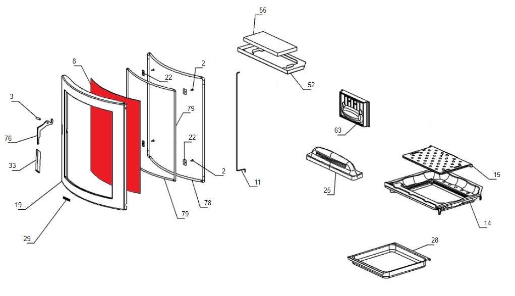 La Nordica Norma Classic S vitre La Nordica Norma Classic S vitre