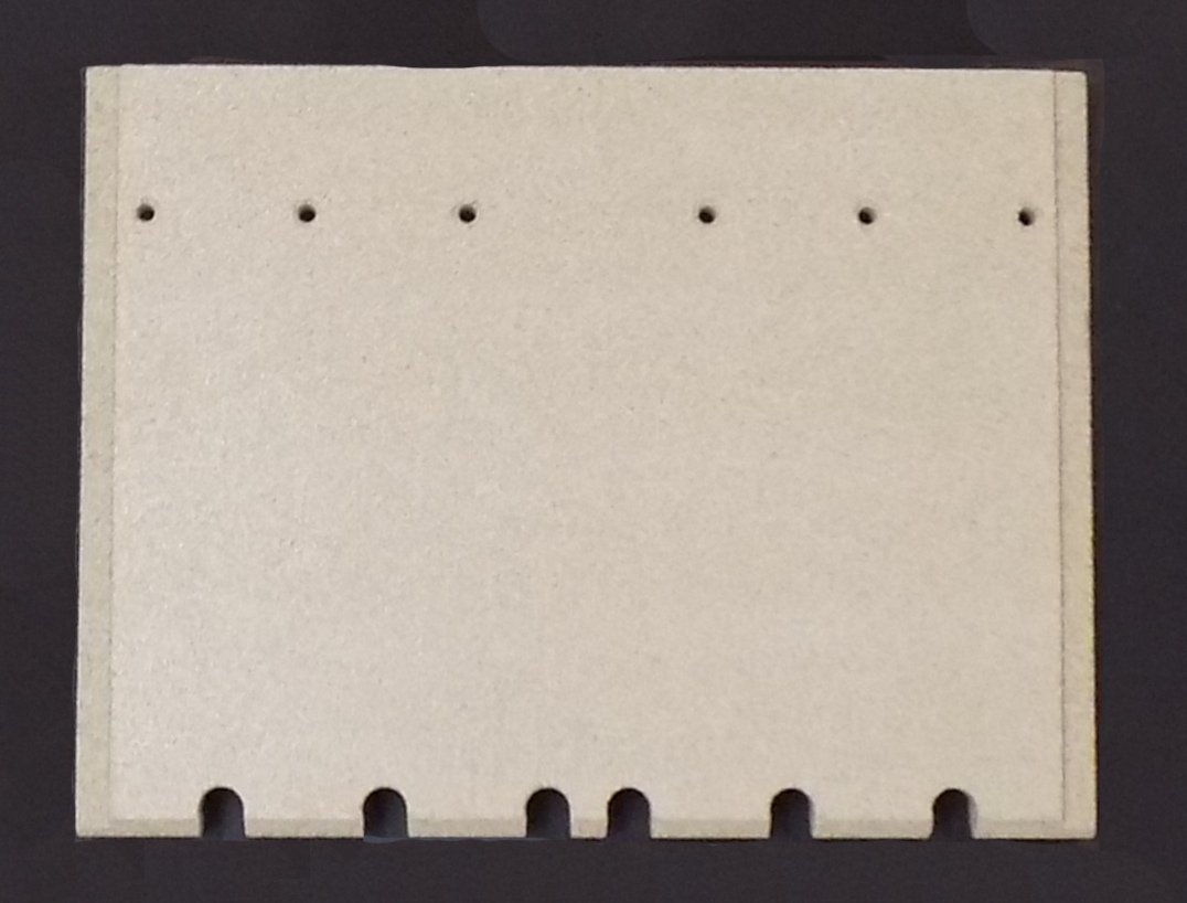 Gerco Brilliant GB 12 Rückwandstein unten Gerco Brilliant GB 12 Rückwandstein unten