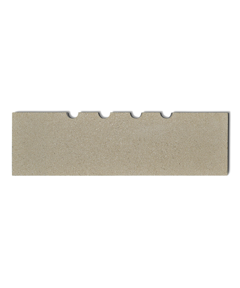 Fireplace Malibu Achterste muur steen onder B Fireplace Malibu Achterste muur steen onder B