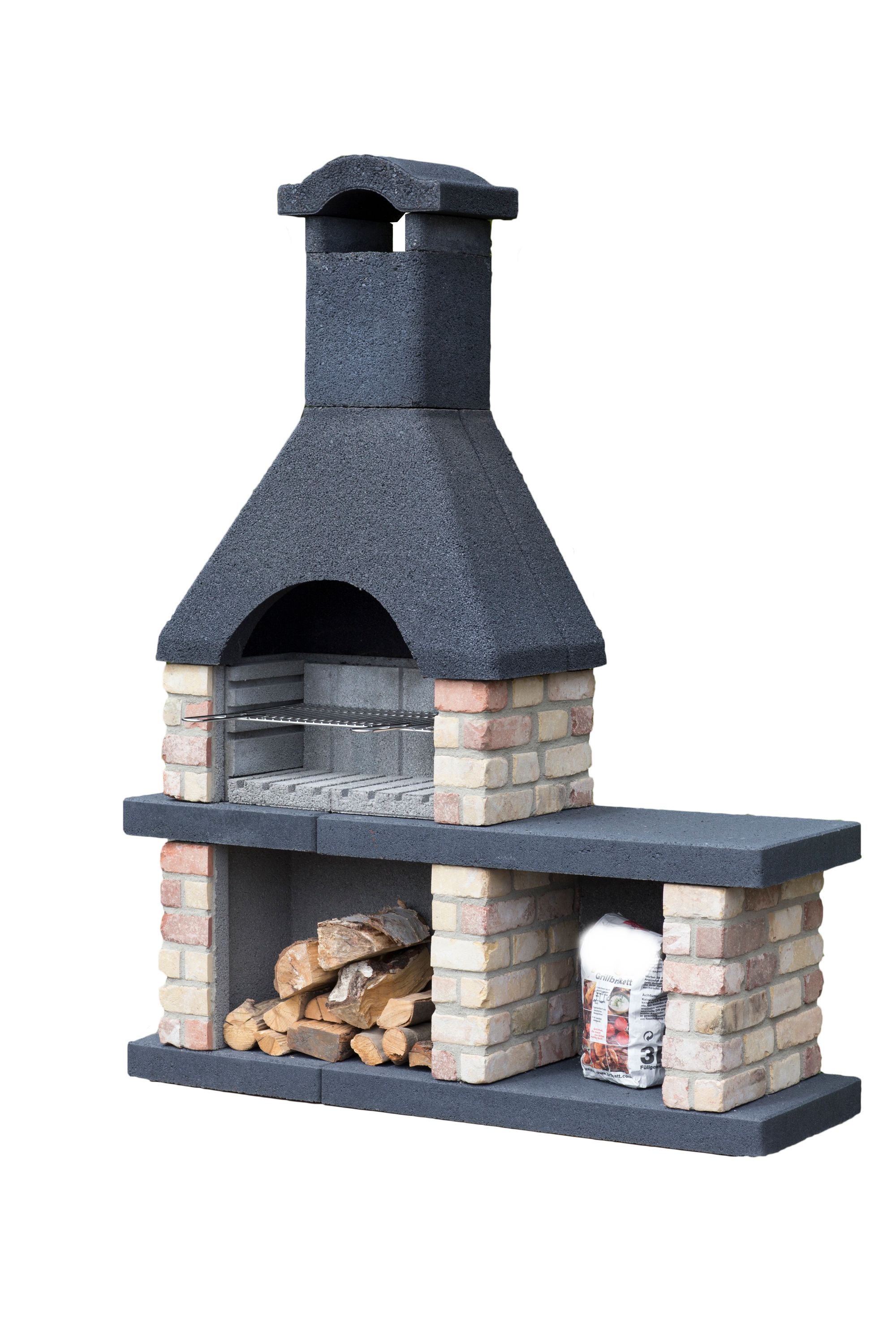 Grillkamin Betowa Westerland "antik"anthrazit