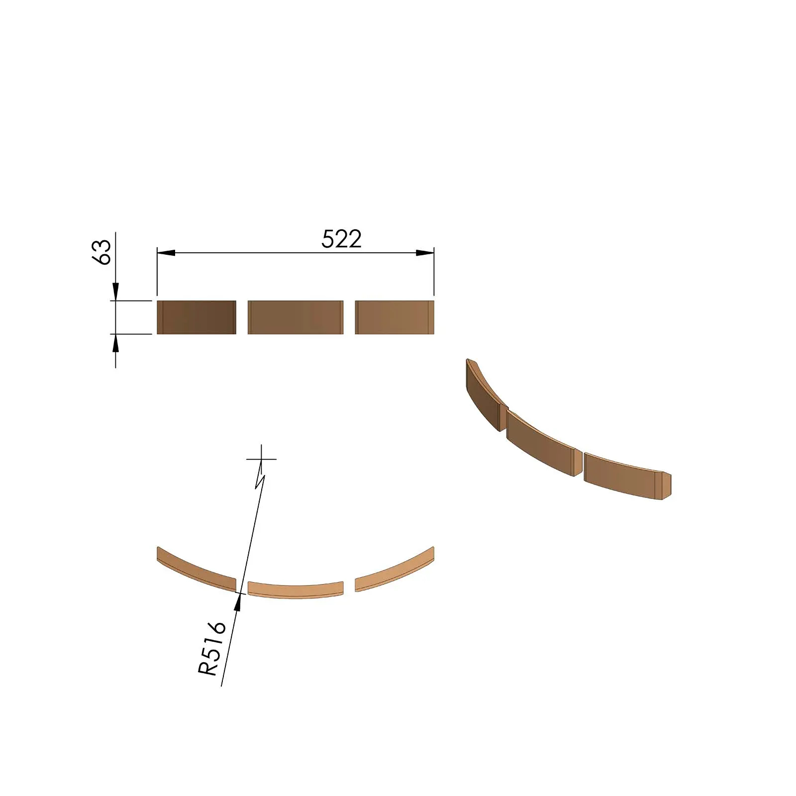 Termatech TT55R colector de madera juego