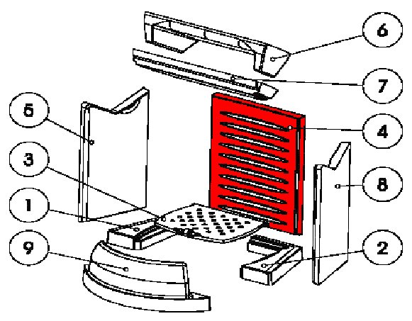Austroflamm Prado bagsten