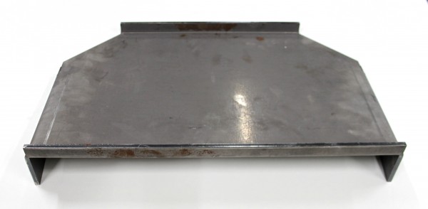 Austroflamm KE1 røgvenderplade nede Austroflamm KE1 røgvenderplade nede