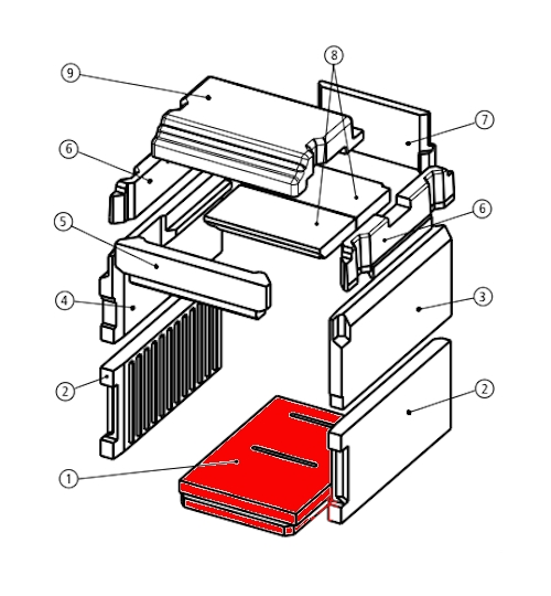Leda Rubin K20 pietra per fondo Leda Rubin K20 pietra per fondo